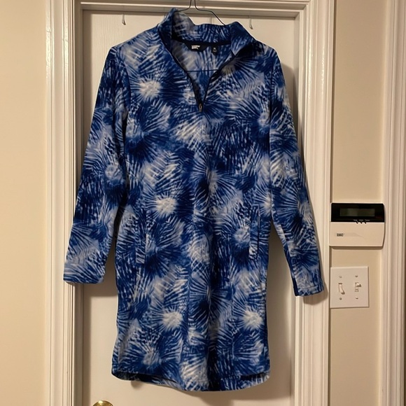 Lands End fleece dress - Picture 1 of 3